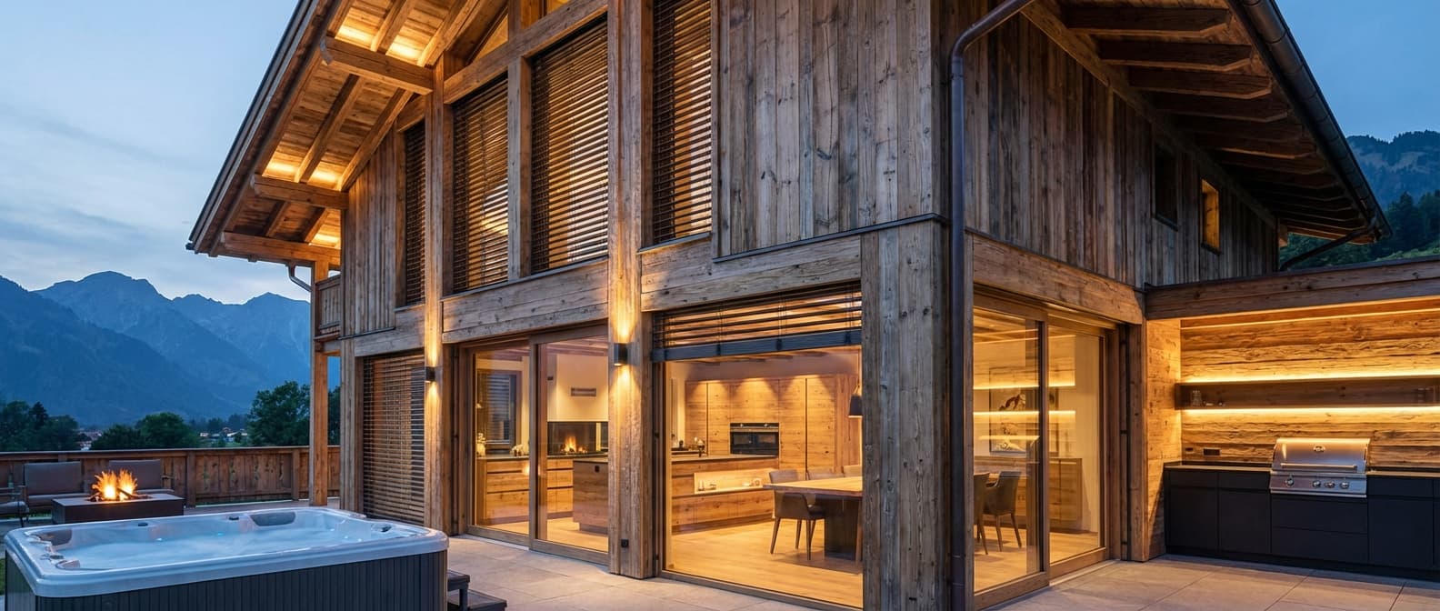 Werkstatt- und Holzmotiv als Projektbild